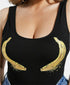 Guess Twin Bananas Bodysuit Size Medium